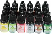 24 Color Epoxy Resin Colorants for DIY Candles Soap Scented Candle Making Materials Safe