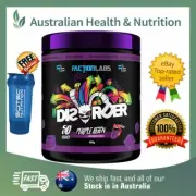 FACTION LABS DISORDER PRE WORKOUT 50 SERVES + FREE SHIPPING & SHAKER