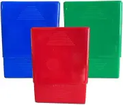 3 Pack Crush-Proof Plastic 2 Piece Cigarette Case For King & 100s - 3203