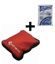 First Aid Kit & Ice Pack Bundle - medical kit - Only Sport