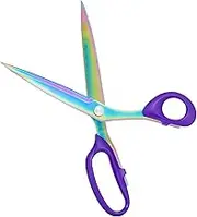 Dressmaking Scissor, 10 Inch Heavy Duty Titanium Fabric Scissor, Tailor Scissor, Dressmakers Shear for Altering, Sewing, Cutting Fabric & Clothes