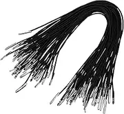 DOITOOL 50 Pcs Durable Elastic Bands Stretch Cords for Crafting Book Binding Party Hats and Masks Versatile Strings for Home and Travel