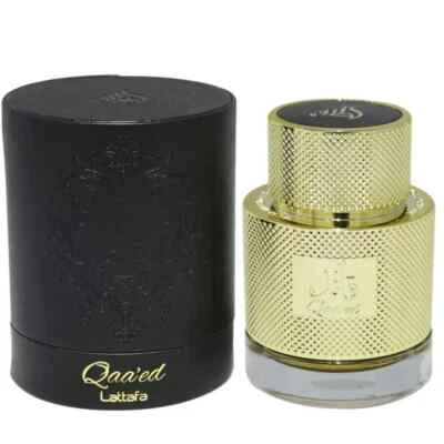 Qaa`Ed Eau de Parfum 100ml 3.4 Fl oz Long Lasting Fragrances Unisex by Lattafa