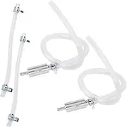 Alipis 2Sets Brake Bleeder Hose Kit with One Way Check Valve for Clutch Hydraulic Brake Maintenance User Friendly Tool for Efficient Oil Control Compatible with Various Motorcycle