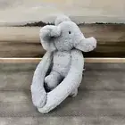 Pottery Barn Kids Plush Stuffed Elephant Animal Only No Blanket Gray NWT