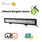 20inch LED Light Bar Slim Dual Row Flood Spot Combo Beam 4X4 Offroad Bargain