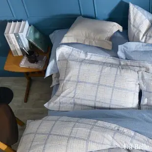 義大利La Belle《田園風格》單人純棉三件式防蹣抗菌吸濕排汗兩用被床包組