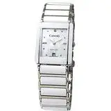 在飛比找遠傳friDay購物優惠-Canody 珍愛時光陶瓷腕錶(白-大) CM8808-B
