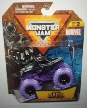 Monster Jam Spin Master BLACK PANTHER Marvel Series 2 Diecast 1:64 NIB