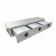 1700 x 600 x 380mm Alloy 3 Drawer Unit for Ute Truck Tool box Canopy Carav