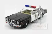 1:18 Greenlight Dodge Monaco Police + T-800 Endoskeleton Terminator GREEN19042 M