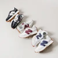 在飛比找蝦皮購物優惠-New Balance 327 酒紅 深藍 黑灰 海鹽藍 N