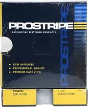 Sharpline Professional Pinstriping Tape [Reflective]: 1 in. x 50 ft. (Silver)