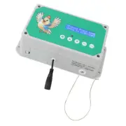 Chicken Coop Door Controller IP44 Waterproof Timer Remote Control Dual Power HG