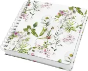 Jolie Fairytale Garden JQ101 Spiral Bound Notebook Plain 120 G/M² Approx. A5 Squ