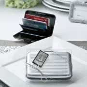 10x Silver RFID Wallets - Identity Theft Protection - Party Favors