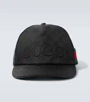 [Gucci] Gucci GG Web baseball cap XL black