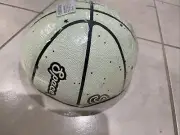 A Plus Collectibles Glow in The Dark Basketball Space Flight 1 Leather NEW
