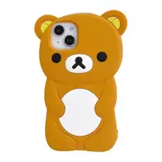 For iPhone 7-13 Series Cartoon Cute Silicone Phone Case-For iPhone 11
