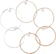 BIUDECO 6Pcs Strings Phosphor copper guitar accessory guitar supplies guitar accessories folk guitar accessories