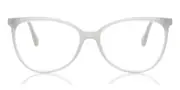 Full Rim Cat Eye Transparent Matte Grey SmartBuy Collection Maja CP116G Fashion Women Eyeglasses