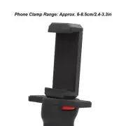 Camera Handheld Grip Stabilizer Handle Mount Stand With Mobile Phone Clamp Fit