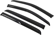 QVQOCUKS Car Side Window Wind Deflectors Vent Visors Cover Compatible for Ranger 2016-2022 Sun Wind Rain Shield Guards Car Styling Exterior Accessories