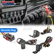4.2A Output Dual USB Type-C Charger Wire Fits Polaris RZR XP 4 1000 Pulse BusBar