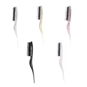 Pointed Tail Hair Comb Hairdressing Hair Dye Brush Barber Comb Salon Hairdresser
