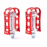 MKS經典鋁合金登山車公路車自行車紅色腳踏板 BM-7 1/2＂ RED BIKE BICYCLE PEDAL