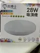 亮博士 LED 吸頂燈 28W IP54 白光 黃光 蛋糕型 吸頂燈 走道燈 陽台燈 廁所燈 好商量~