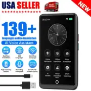 137 Languages Real-Time Translator Device Two-Way Instant Offline Translate 2024