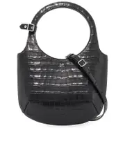 Courreges Pre Handbag With Holy Crocodile Print