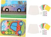 Hohopeti 2 Sets Kids Mosaic Jigsaw Puzzle Educational Toys for Boys Girls Party Favors