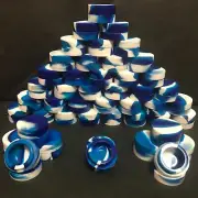 7ml Silicone Non-Stick Round Jar Wax / Oil Multi-Use Container 200 piece lot