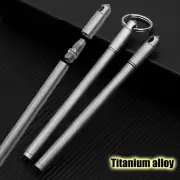 Mini Titanium Portable Signature Pen EDC Portable Keychain Pen Travel Metal Ball