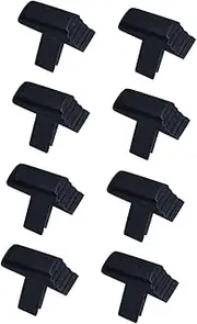 HOMSFOU 8Pcs Ladder Accessory Replacement for Telescopic Folding Ladders Durable Single Lift Switch Buttons for Easy Installation and Stabilization Compatible with Models