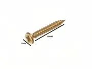 Pozi twinthread wood screws countersunk EB # 7 x 1 inch pack size 240
