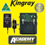 MHU35F KINGRAY DIGITAL TV UHF MASTHEAD AMPLIFIER BOOSTER INC PSK06 POWER SUPPLY