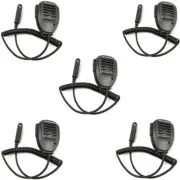 5X Speaker Hand microphone BaoFeng UV-9R PLUS BF-A58/9700/R760 Walkie Talkie MIC