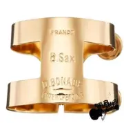 Bonard Baritone Saxophone Ligature Reverse Tightening Gold Plate (Gold Plated) F