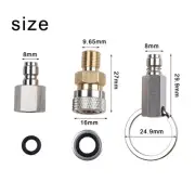Quick Connect Adaptor 1/8 for PCP Air Filling Smooth and Fast Connection