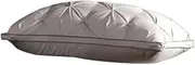 95% Goose Down Pillow White Cotton PillowCover Rectangle Bedroom Sleep 5-Star Hotel Pillow Low-Mid-high Pillows for Sleeping(Gray 48X74cm,Height 16-18cm 0.7kg)