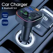 Car FM Transmitter Bluetooth Wireless Handsfree Kit MP3 Player Adapter Charger