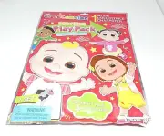 COCOMELON SURPRISE PLAY PACK 1 Character Stickers Poster Coloring Book Crayons