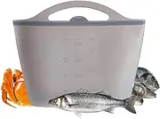 Silicone Cooking Bags - Reusable, Microwave Safe, Dishwasher Safe | Silicone Steaming and Sterilizing Bags, Stand Up Freezer, Snack and Storage Bags for Oven, Freezer and Dishwasher
