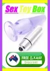 vibrating butt plug anal sex toy vibe sextoy clear but vibrator waterproof aus