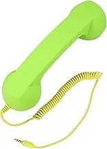 ARTIBETTER Vintage Telephone Handset Handset for Headset Replacement Comfortable Design Compatible with Landline Models Call Quality