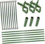 IWOWHERO 1Set Combined Type Climbing Frame Gardening Tools with Clips Long Tubes Arms for Vertical Support and Ripening of Climbing Plants