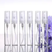 5pc Mini 5ml Glass Refillable Travel Perfume EmptyBottle Atomizer Pump Spray New